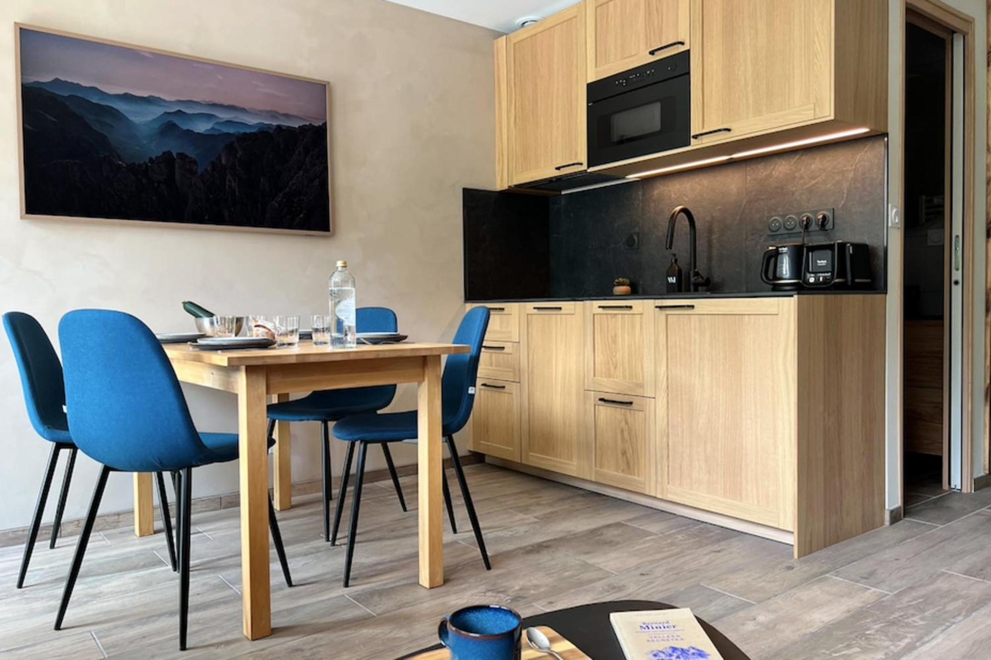 T2 With View At The Foot Of The Slopes Appartement Le Monêtier-les-Bains Buitenkant foto