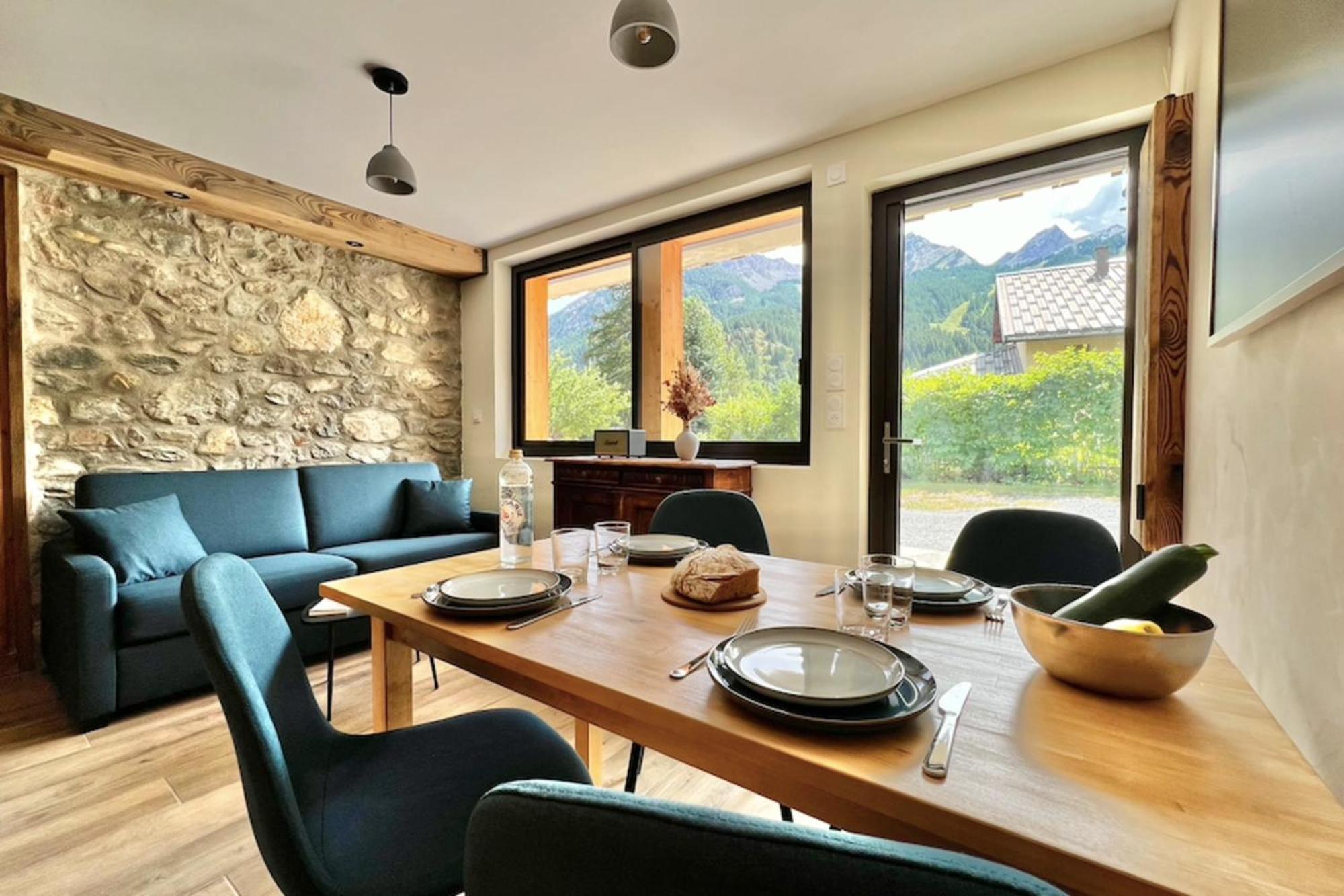 T2 With View At The Foot Of The Slopes Appartement Le Monêtier-les-Bains Buitenkant foto